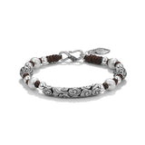 HX National Tide Retro Beaded Bracelet Men's Hand-woven Jewelry Gift