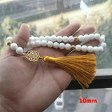 Islamic Ceramic Tasbih Misbaha Bracelet Arabic Eid Jewelry