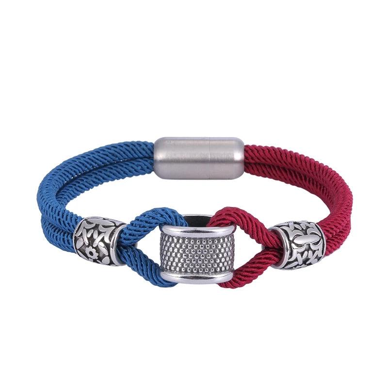 Milan Rope Bracelet Lucky Wristband Hand Jewerly for Couple FR1100