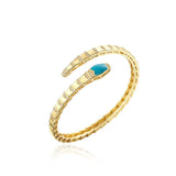 Adjustable Snake Cuff Bracelet Gothic Femme Jewelry