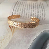 Copper Thin Bangle Women Girl Modern Office Gift Jewelry