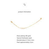 French Retro Baroque Natural Pearl Bracelet Female