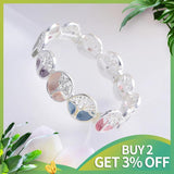 Meicem Tree of Life Shape Bracelet Girls Enamel Bangle Jewelry