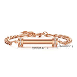 Cremation Bracelet Ashes Keepsake Urn Bracelets Hypoallergic Chain