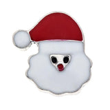 10pcs Christmas Snap Button Mix for 18MM Bracelet Necklace Merry Christmas Gift
