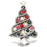 10pcs Christmas Snap Button Mix for 18MM Bracelet Necklace Merry Christmas Gift