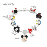 Disney Character Cosplay Pendant Bracelet Charms