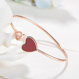 Heart-shaped Bracelet for European Charm Bracelet Women