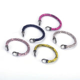 Freshwater Pearl Rhinestone Leather Wrap Bracelet