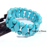 Turquoise Colorful Beads Boho Bracelet Beach Jewelry