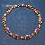 Multicolor Flower Bracelet for Party Gift