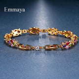 Multicolor Flower Bracelet for Party Gift