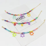 Ins Colorful Candy Enamel Bracelet DIY Rainbow Chain Brazil