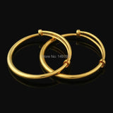 Dubai Baby Bangle Jewelry for Boys Girls 18K Ethiopian Bracelet