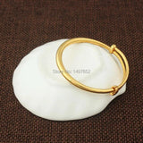Dubai Baby Bangle Jewelry for Boys Girls 18K Ethiopian Bracelet