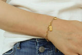 Zodiac Sign Tarot Card Charm Bracelet Anklet - Sun - Fortune - Star