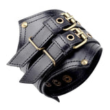 Punk Leather Wristband Bracelets for Men