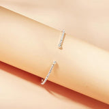 Rhinestone Bracelets for Women Rose Charm Bracelet Femme Jewelry