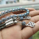 Tasbih Women Crystal 33 Beads Bracelet Misbaha Islamic Accessories Eid