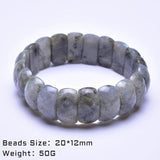 Spectrolite Labradorite Stone Beads Bracelets for Women and Men