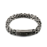 HaoYi Stainless Steel Link Chain Bracelet For Men