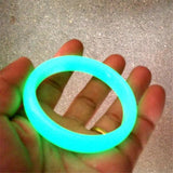 Luminous Bracelets Men Fluorite Natural Stone Bracelet Bangle