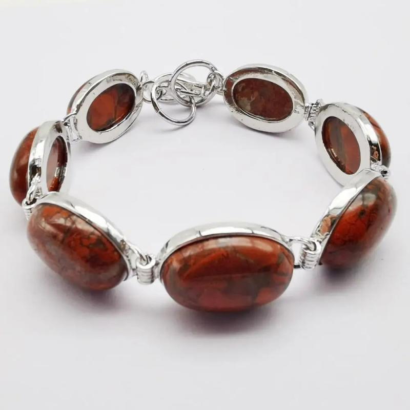 Gemstone Bracelet Bangle 8 inch Jewelry Gift