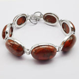 Gemstone Bracelet Bangle 8 inch Jewelry Gift