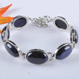 Gemstone Bracelet Bangle 8 inch Jewelry Gift