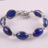 Gemstone Bracelet Bangle 8 inch Jewelry Gift