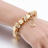 Szelam Crystal Key Charm Bracelet DIY Beads Bracelets & Bangles