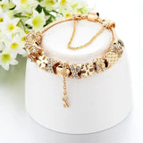 Szelam Crystal Key Charm Bracelet DIY Beads Bracelets & Bangles