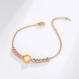 Women Bracelet Austrian Crystal Bangle Girl Wrist Accessories