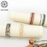 Colors Beaded Bracelet & Bangle Gothic Jewelry for Women