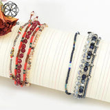 Colors Beaded Bracelet & Bangle Gothic Jewelry for Women