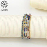 Colors Beaded Bracelet & Bangle Gothic Jewelry for Women