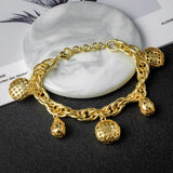 Round Charm Bracelet High For Engagement Gift