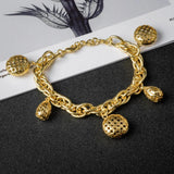 Round Charm Bracelet High For Engagement Gift