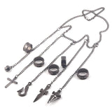 Hunter x Hunter Kurapika Rings Costume Jewelry Metal Prop Pendant Gift