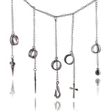 Hunter x Hunter Kurapika Rings Costume Jewelry Metal Prop Pendant Gift