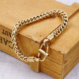 Chunky Keel Chain Bracelets Stainless Steel Jewelry