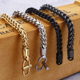 Chunky Keel Chain Bracelets Stainless Steel Jewelry