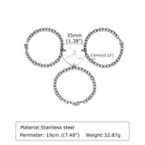 Heart Shaped BFF Bracelets Set, Friendship Gift for Women, Sisters Jewelry
