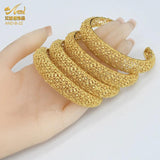 Stainless Steel Women's Bracelet Plated Jewelry Indian Bangles African Bridal