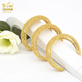 Stainless Steel Women's Bracelet Plated Jewelry Indian Bangles African Bridal