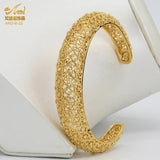 Stainless Steel Women's Bracelet Plated Jewelry Indian Bangles African Bridal