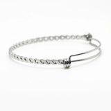 10pcs Stainless Steel Bangle AA252