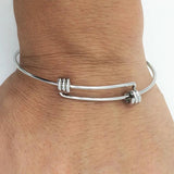 10pcs Stainless Steel Bangle AA252