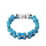 Punk Rock Stainless Steel Biker Mens Bracelet Chain Jewelry