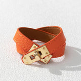 Kirykle Women's Leather Wrap Bracelet
